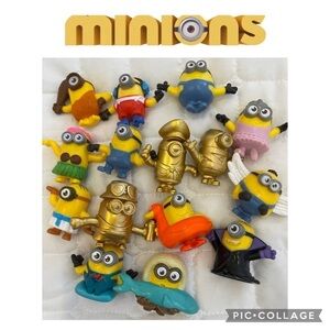 Minions figurines collection pack of 15